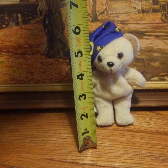 ✨ 🐻 Snuggle Bear Vintage Plush 01 Cute Wizard 😊 Vtg y2k Adorable Teddy 🔥 - Picture 4 of 9